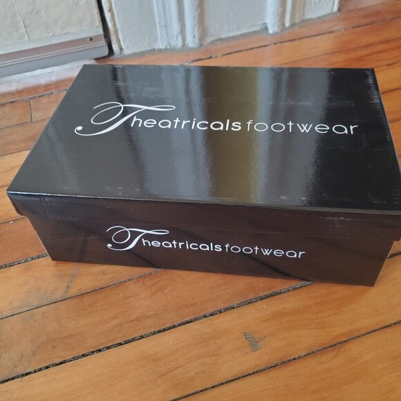 Black 2" Heel T-Strap Character Shoes NEW IN BOX - Picture 5 of 6